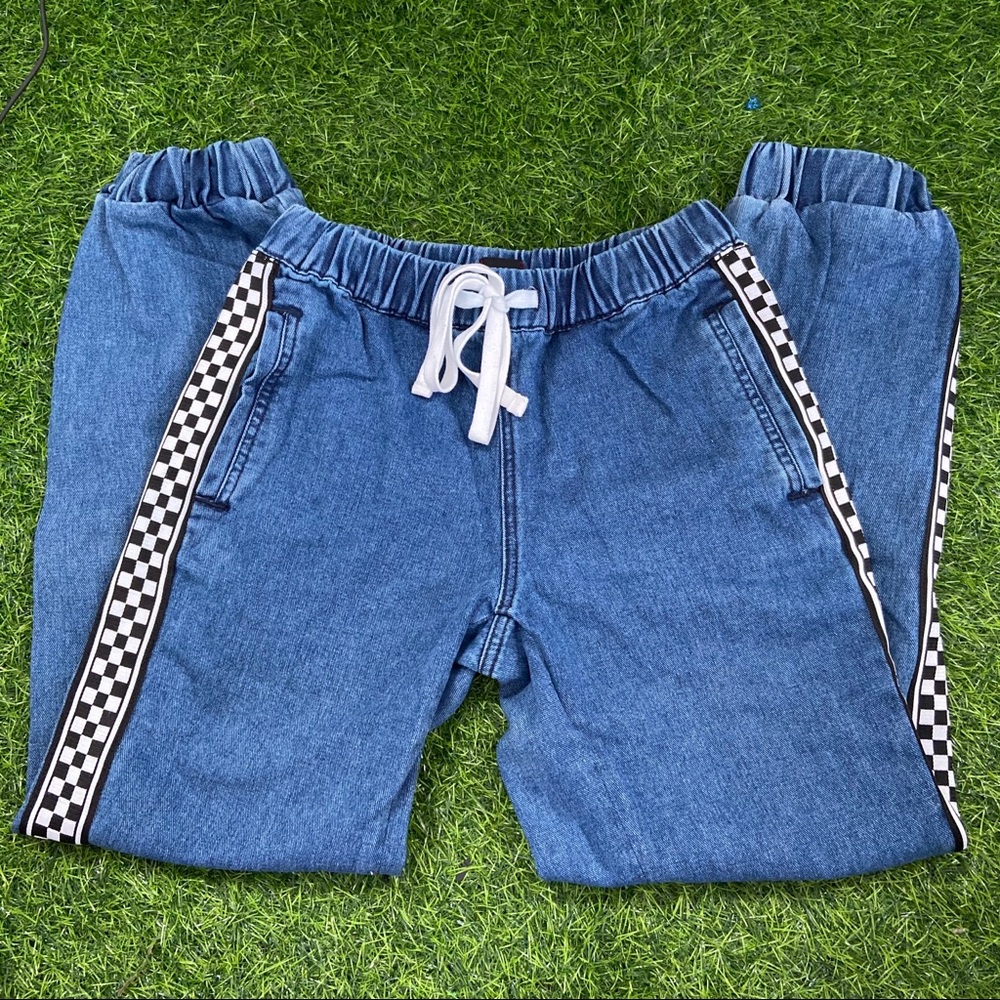 BDG jean-sweats with checkers